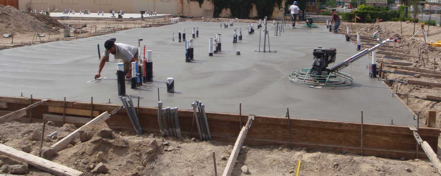 Foundation final detail work